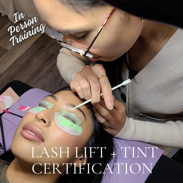 Lash Lift & Tint Certification